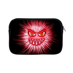 Monster Red Eyes Aggressive Fangs Apple Ipad Mini Zipper Cases