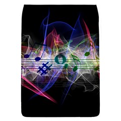 Particles Music Clef Wave Removable Flap Cover (s)
