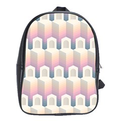 Seamless Pattern Background Entrance School Bag (xl) by HermanTelo