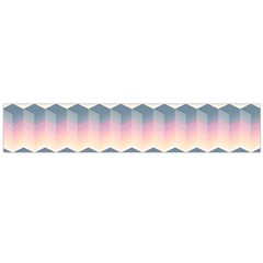 Seamless Pattern Background Block Pink Large Flano Scarf 