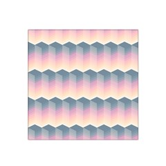 Seamless Pattern Background Block Pink Satin Bandana Scarf