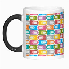 Seamless Pattern Background Abstract Rainbow Morph Mugs