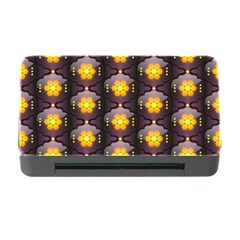 Pattern Background Yellow Bright Memory Card Reader With Cf by HermanTelo