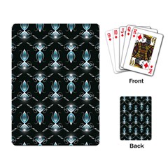 Seamless Pattern Background Black Playing Cards Single Design by HermanTelo