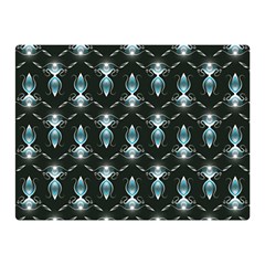 Seamless Pattern Background Black Double Sided Flano Blanket (mini)  by HermanTelo