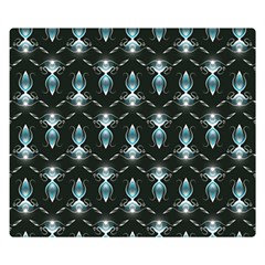Seamless Pattern Background Black Double Sided Flano Blanket (small)  by HermanTelo