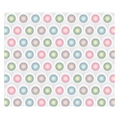 Seamless Pattern Pastels Background Pink Double Sided Flano Blanket (small) 