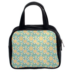 Seamless Pattern Floral Pastels Classic Handbag (two Sides) by HermanTelo