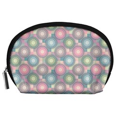 Seamless Pattern Pastels Background Accessory Pouch (large)
