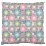 Seamless Pattern Pastels Background Large Flano Cushion Case (Two Sides) Front