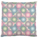 Seamless Pattern Pastels Background Large Flano Cushion Case (Two Sides) Back