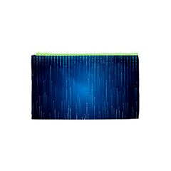 Abstract Line Space Cosmetic Bag (xs) by HermanTelo