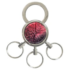 Abstract Background Wallpaper Space 3-ring Key Chains by HermanTelo