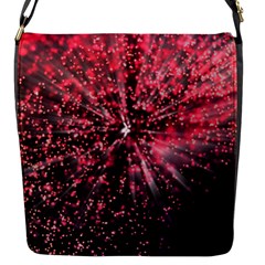 Abstract Background Wallpaper Space Flap Closure Messenger Bag (s)