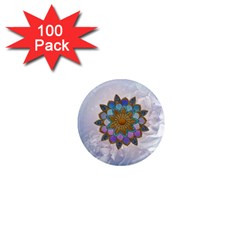 Wonderful Mandala 1  Mini Magnets (100 Pack)  by FantasyWorld7
