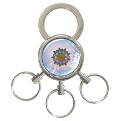 Wonderful Mandala 3-ring Key Chains by FantasyWorld7