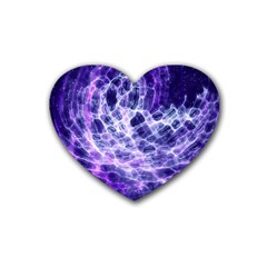 Abstract Background Space Heart Coaster (4 Pack)  by HermanTelo