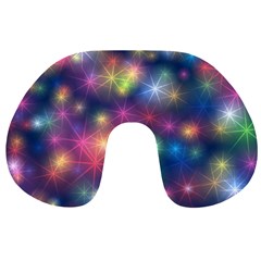 Abstract Background Graphic Space Travel Neck Pillows