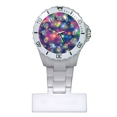 Abstract Background Graphic Space Plastic Nurses Watch