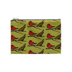 Bird Animal Nature Wild Wildlife Cosmetic Bag (medium) by HermanTelo