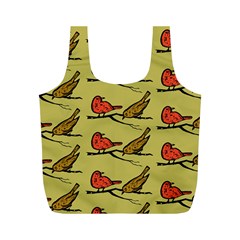 Bird Animal Nature Wild Wildlife Full Print Recycle Bag (m)