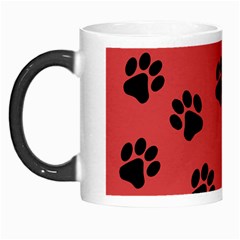 Paw Prints Background Animal Morph Mugs