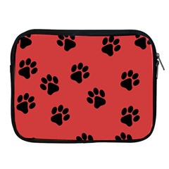 Paw Prints Background Animal Apple Ipad 2/3/4 Zipper Cases by HermanTelo