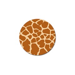 Giraffe Skin Pattern Golf Ball Marker (4 Pack)