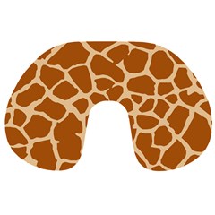 Giraffe Skin Pattern Travel Neck Pillows