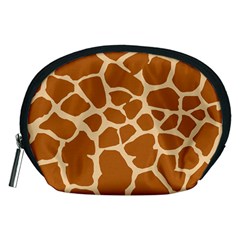 Giraffe Skin Pattern Accessory Pouch (medium)