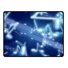 Music Sound Musical Love Melody Fleece Blanket (small) by HermanTelo