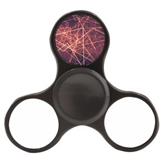 Light Fiber Black Fractal Art Finger Spinner by HermanTelo