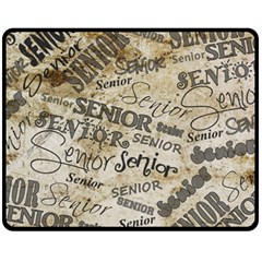 Graduation School Celebration Fleece Blanket (medium)  by HermanTelo