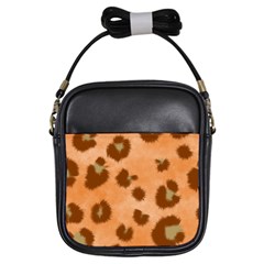 Seamless Tile Background Abstract Girls Sling Bag