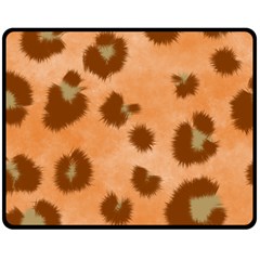 Seamless Tile Background Abstract Double Sided Fleece Blanket (Medium) 