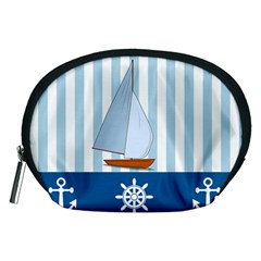 Yacht Boat Nautical Ship Accessory Pouch (medium) by HermanTelo