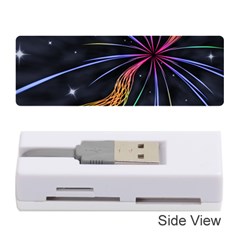 Stars Space Firework Burst Light Memory Card Reader (stick) by HermanTelo