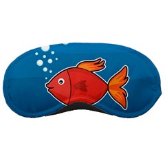 Sketch Nature Water Fish Cute Sleeping Masks by HermanTelo