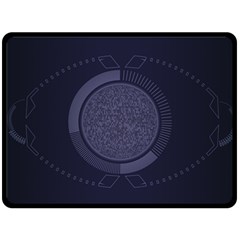 Technology Eye Fleece Blanket (large) 