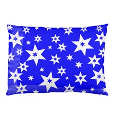 Star Background Pattern Advent Pillow Case