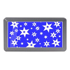 Star Background Pattern Advent Memory Card Reader (mini) by HermanTelo