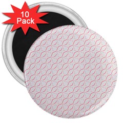 Wallpaper Abstract Pattern Graphic 3  Magnets (10 Pack) 