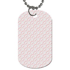 Wallpaper Abstract Pattern Graphic Dog Tag (one Side) by HermanTelo