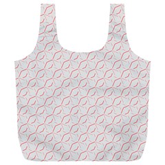 Wallpaper Abstract Pattern Graphic Full Print Recycle Bag (xl)