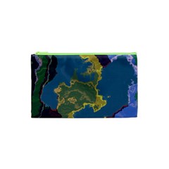 Map Geography World Cosmetic Bag (xs)