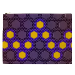 Communication Network Digital Cosmetic Bag (xxl) by HermanTelo