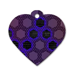 Networking Communication Technology Dog Tag Heart (one Side) by HermanTelo