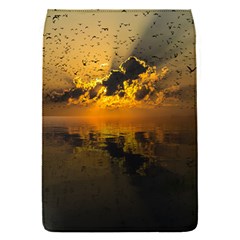 Sunset Reflection Birds Clouds Sky Removable Flap Cover (s) by HermanTelo