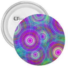 Circle Colorful Pattern Background 3  Buttons by HermanTelo