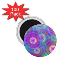 Circle Colorful Pattern Background 1 75  Magnets (100 Pack)  by HermanTelo